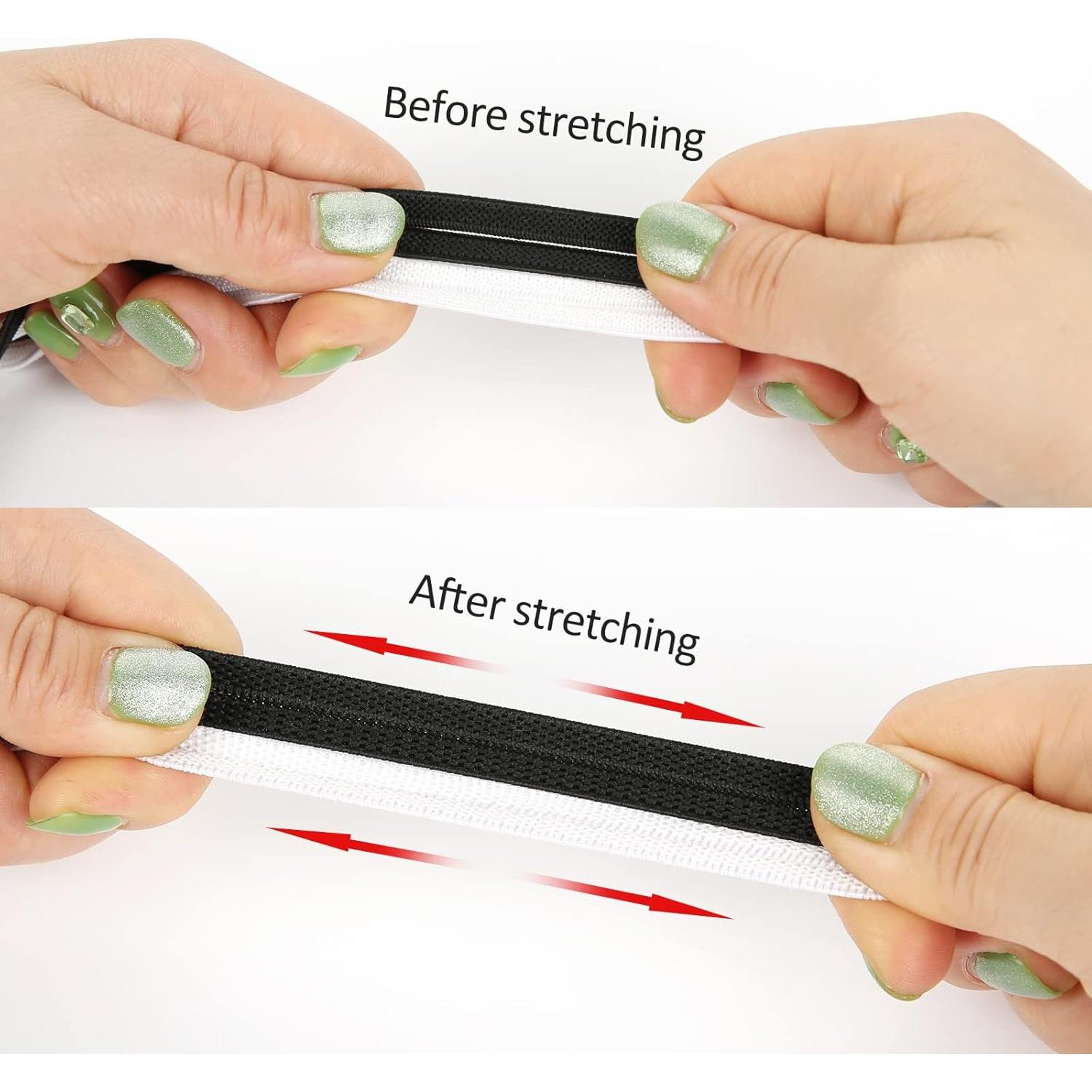 Cintas Elásticas ZHENTOR Sin Atar para Zapatos Unisex