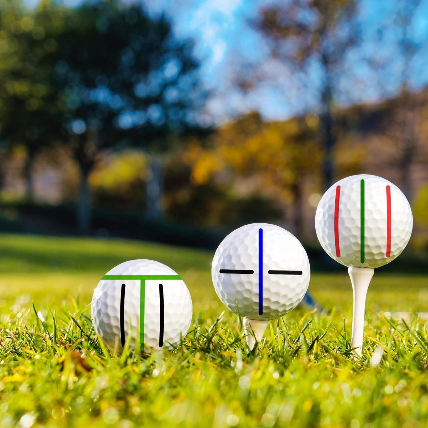 Juego de Marcadores de Pelotas de Golf PUFFINSING 8 Piezas