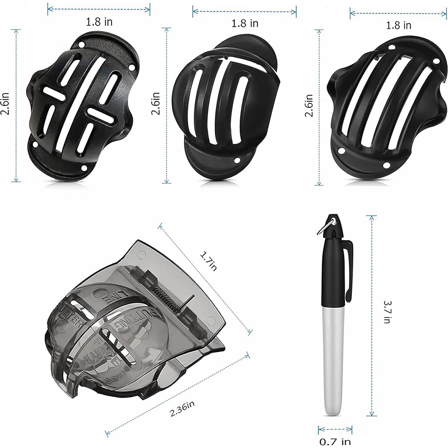 Juego de Marcadores de Pelotas de Golf PUFFINSING 8 Piezas