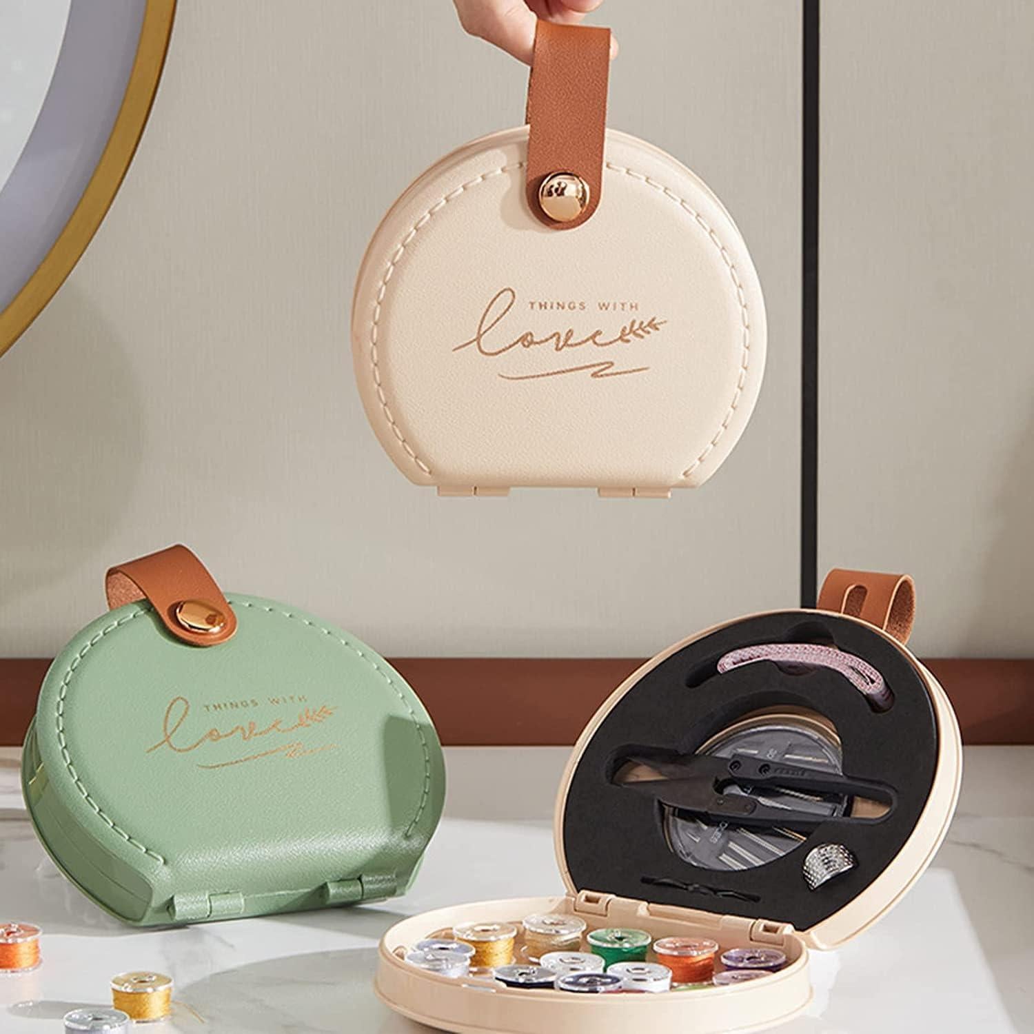 Kit de Costura ZUNON Verde Mini de Viaje 13x12cm