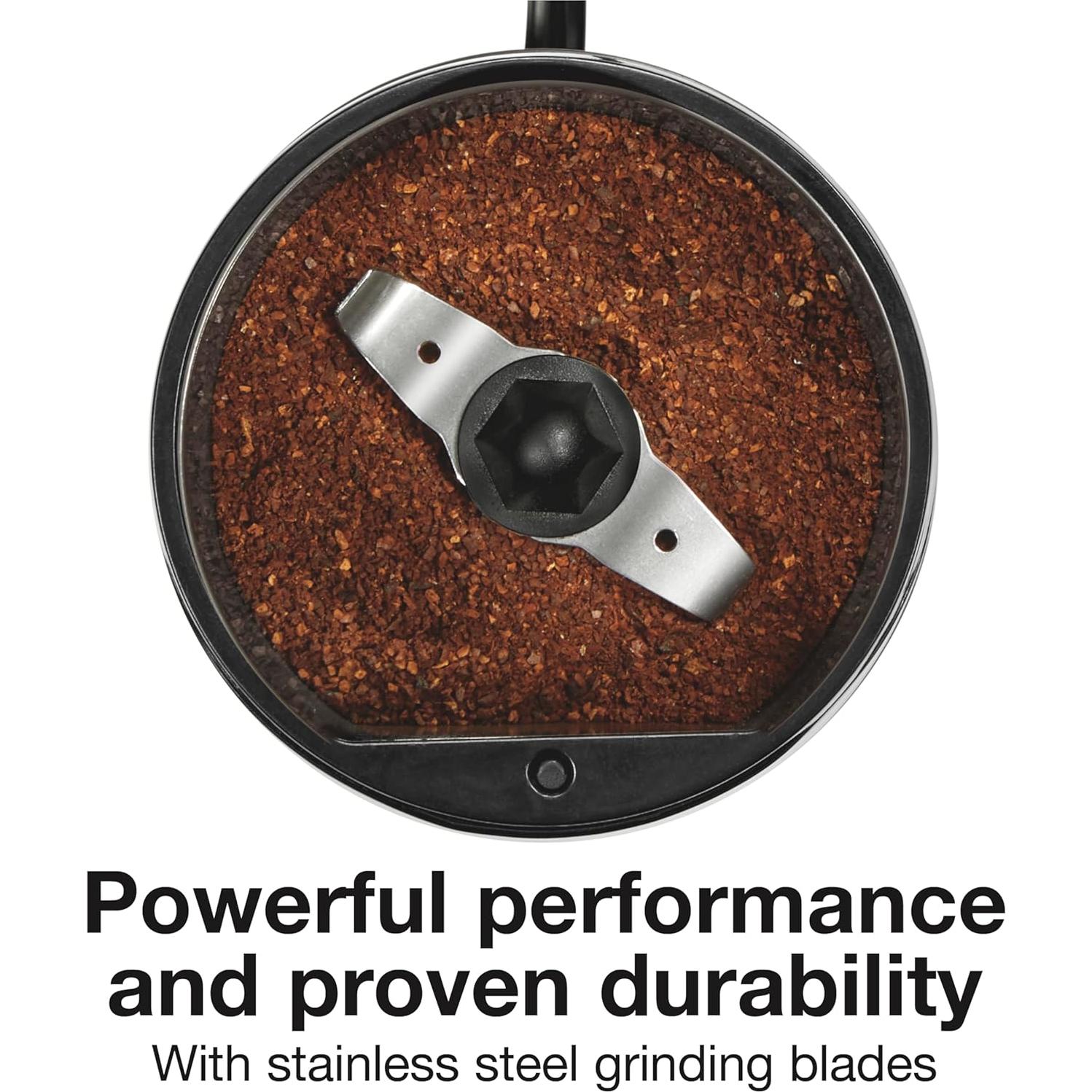 Molinillo de Café Eléctrico Proctor Silex 12 Tazas Acero Inoxidable