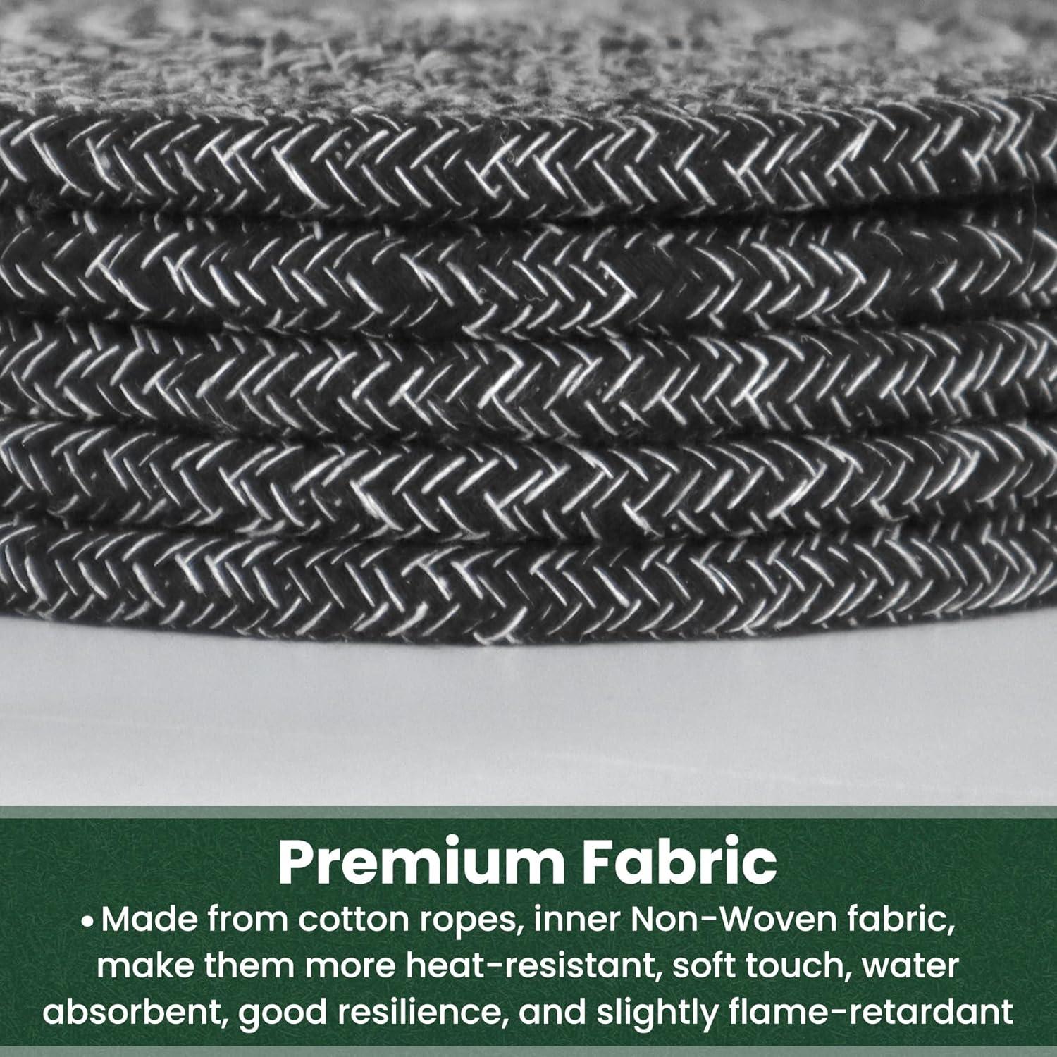 Trivetes de Cocina KITLAB 20 cm 6 Pcs Resistente al Calor