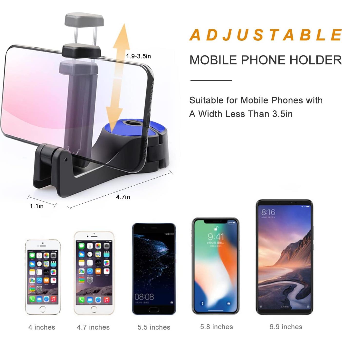 Gancho Oculto para Reposacabezas SCOVVORD 2 en 1 Azul