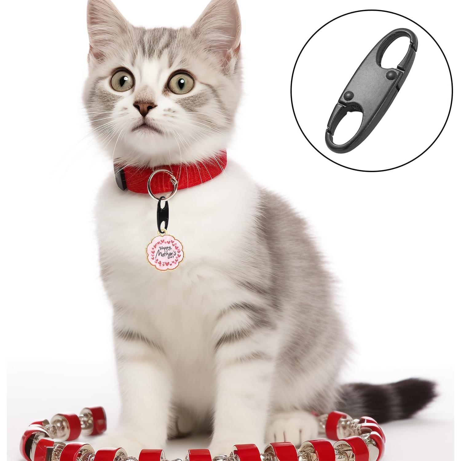 Clip de Cremallera OXT 6PCS Antirrobo Negro y Blanco