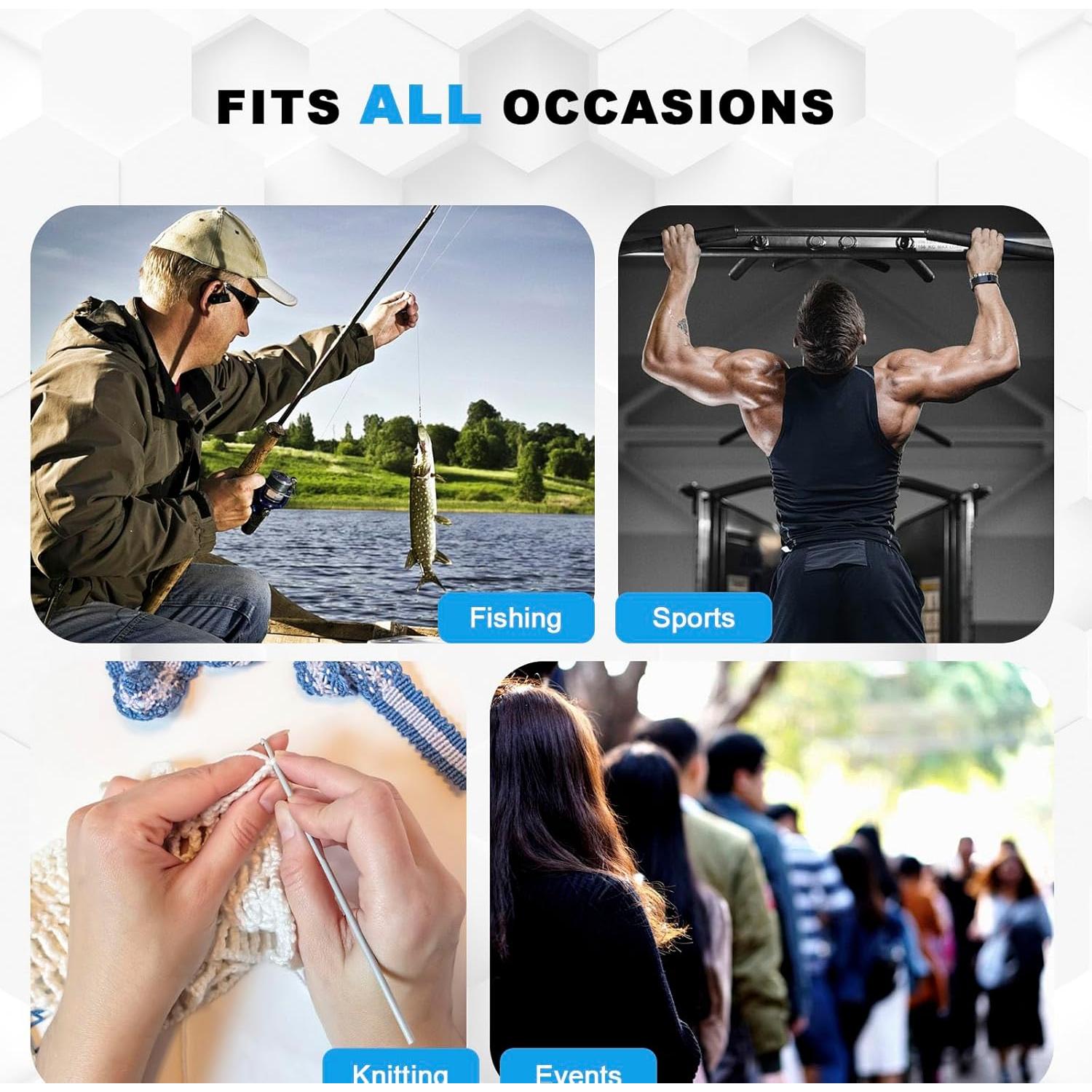 Contador de Clicks Mecánico TESEAS 4 Dígitos Paquete de 12