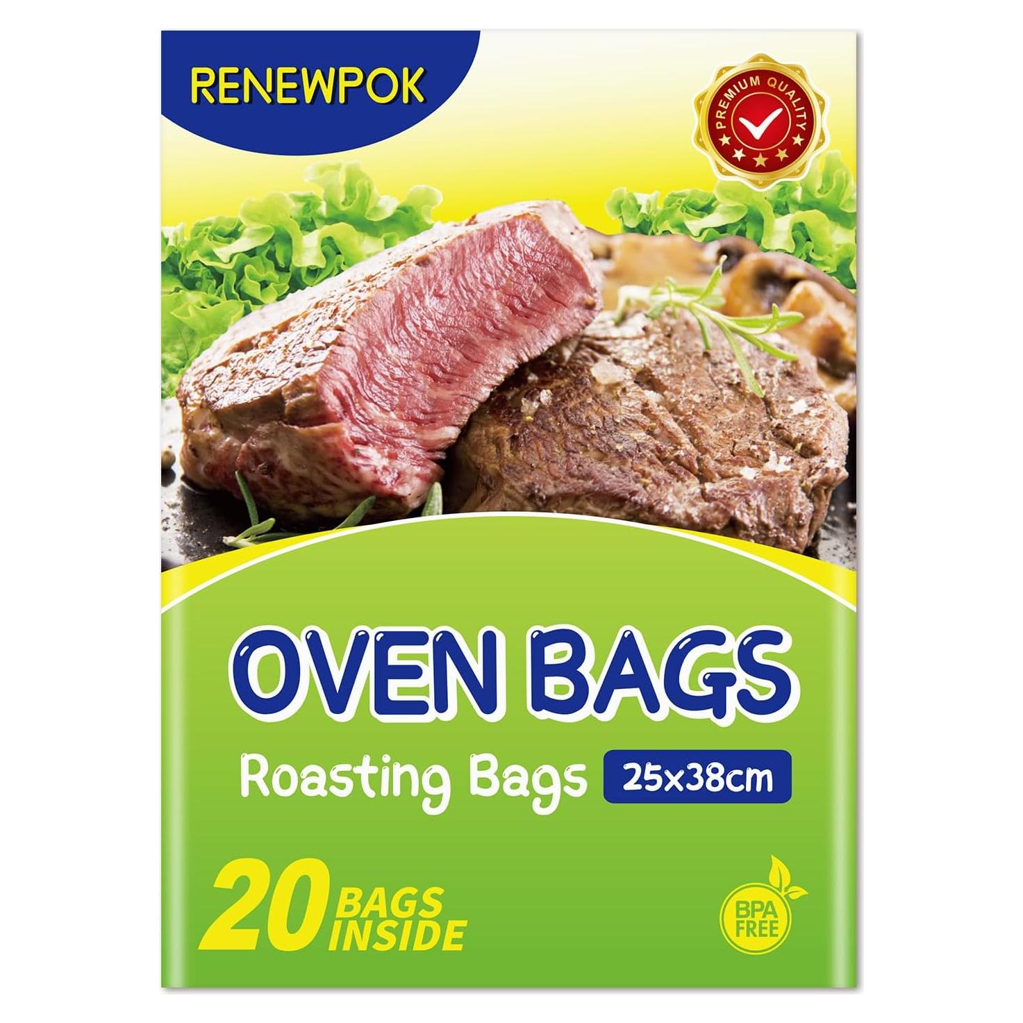 Bolsas para Asar en Horno RENEWPOK 28x38 cm 20 Unidades