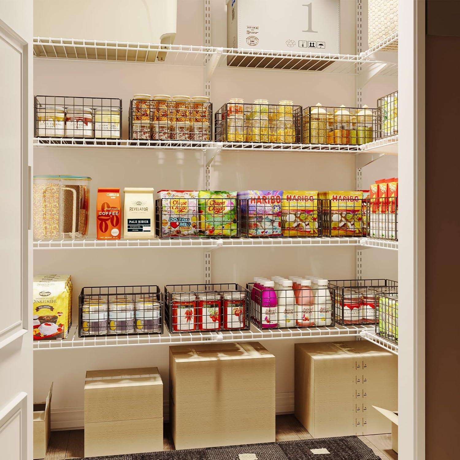 Cestas de Alambre Plegables X-cosrack 4 Unidades 30x30x15 cm