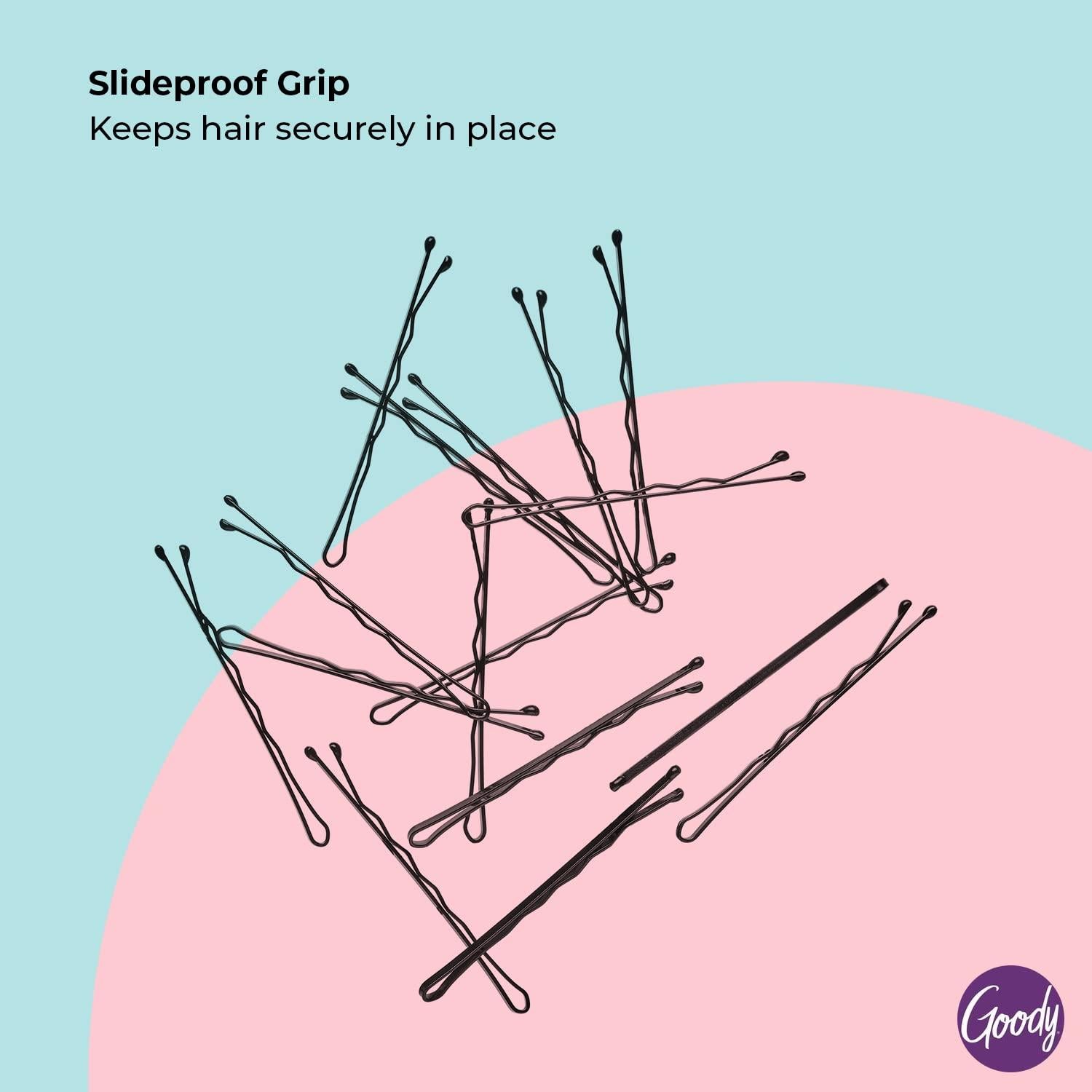 Pasadores de Pelo Goody SlideProof XXL 16 Unidades Negros