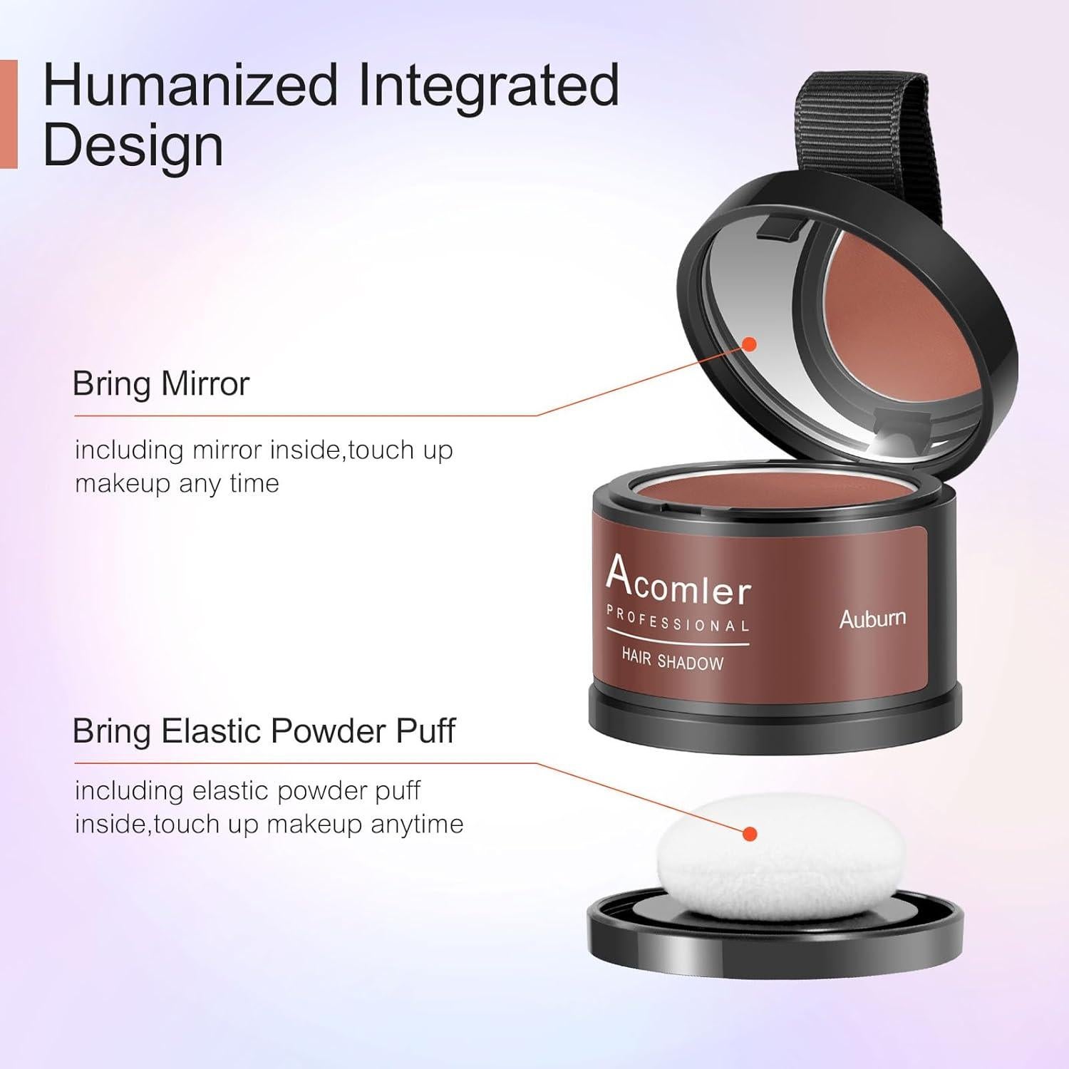 Polvo Cubridor de Raíces Acomler 4g Castaño Claro - Canas