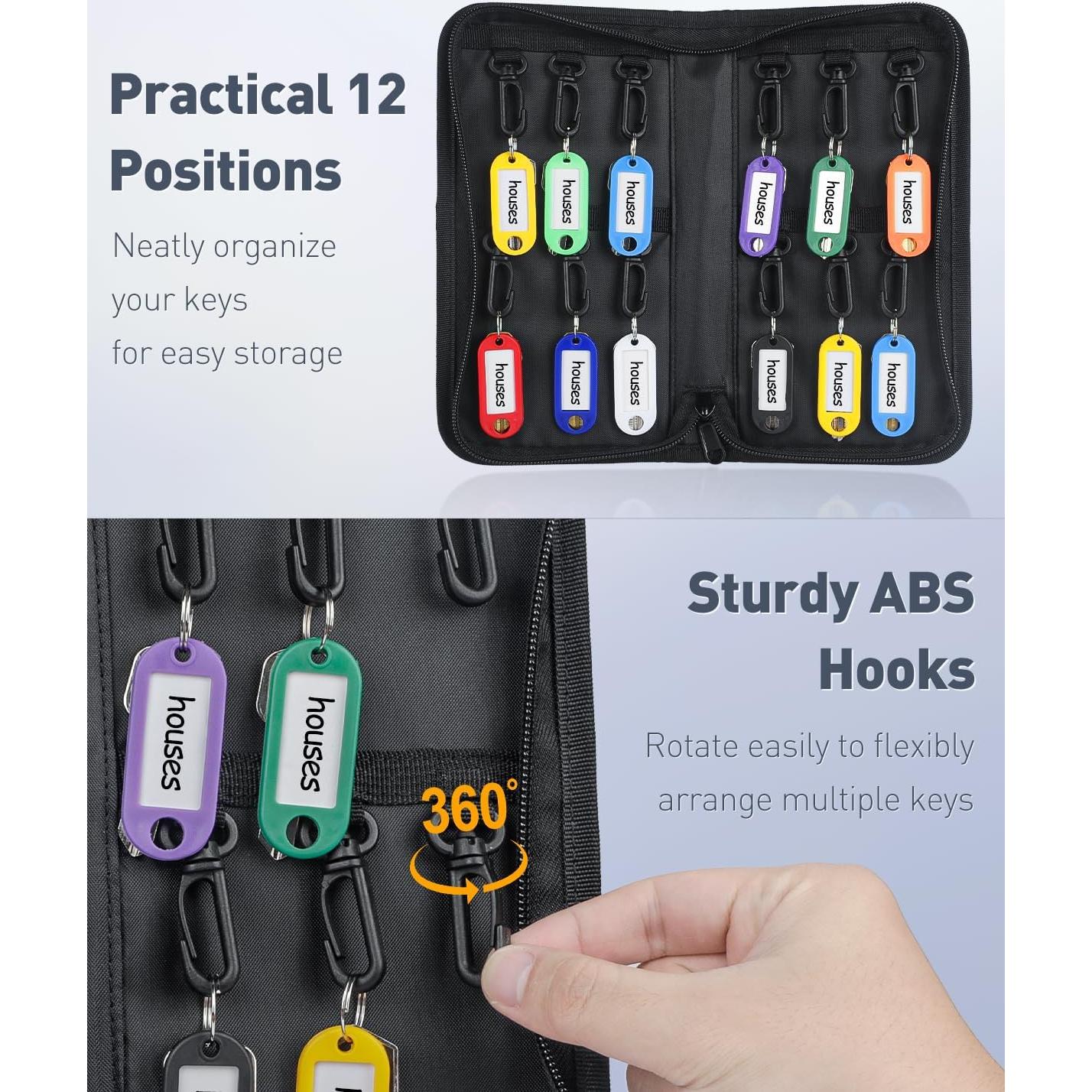 Organizador de Llaves Portátil Uniclife 12 Llaves Impermeable