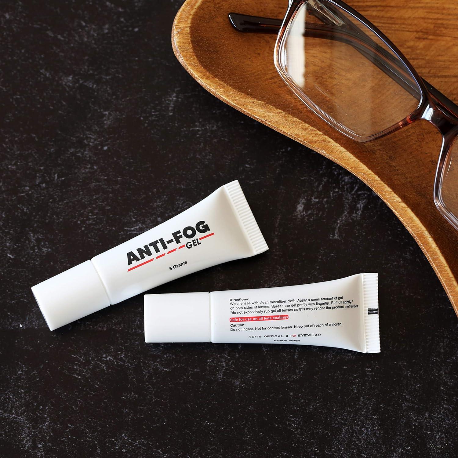 Paquete de 2 Gel Antivaho Ron's Optical para Gafas y Más