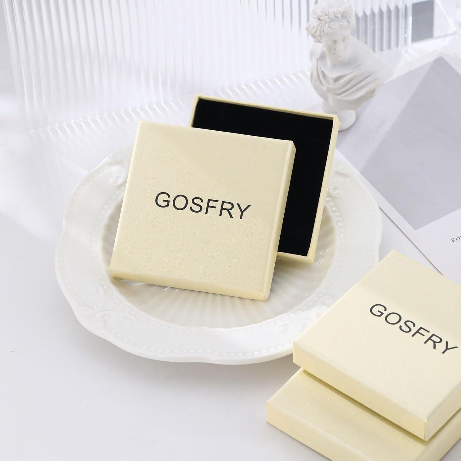 Tobilleras de Oro para Mujeres GOSFRY 21.1 cm Impermeables