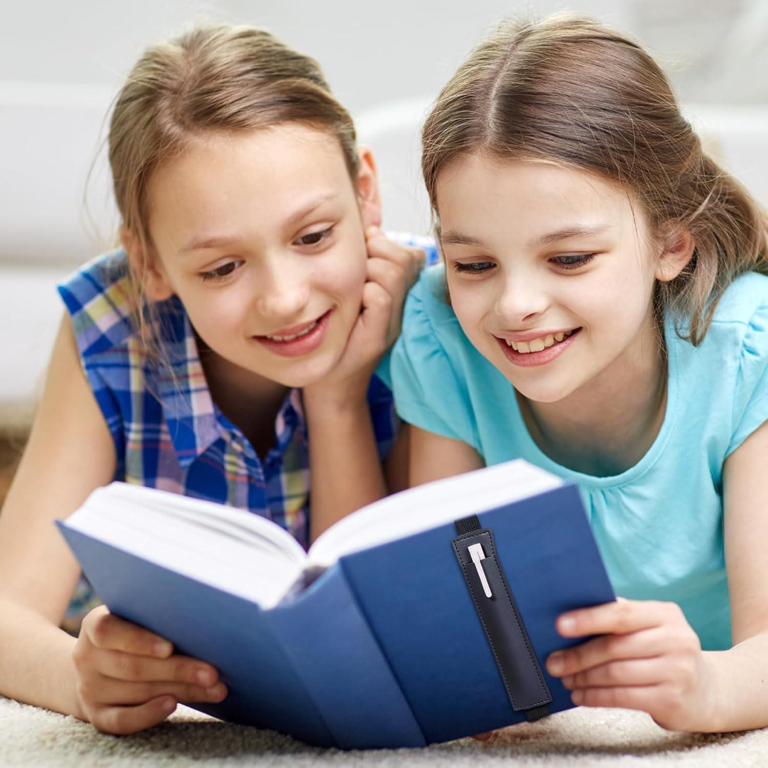 12 Sujetadores de Banda Elástica Aswewamt para Cuadernos de Cuero PU