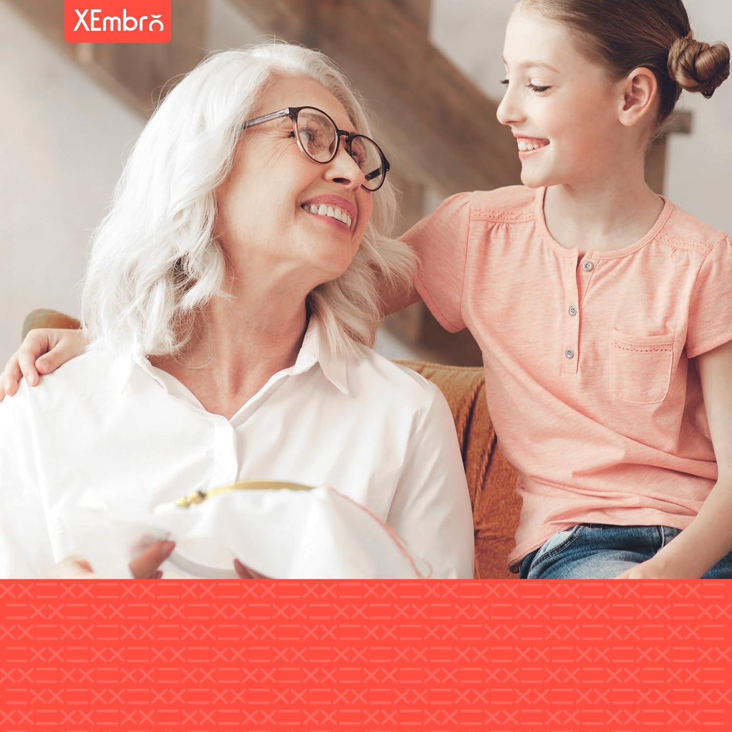 Set de Aros de Bordado Ovalados XEmbro 4 Piezas 21x30cm