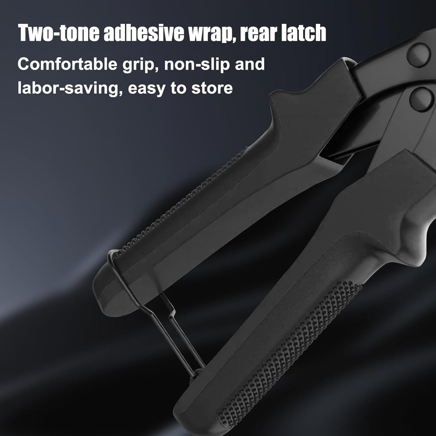 Perforador de Cuero Diyife, Kit Completo con 6 Tamaños, Negro