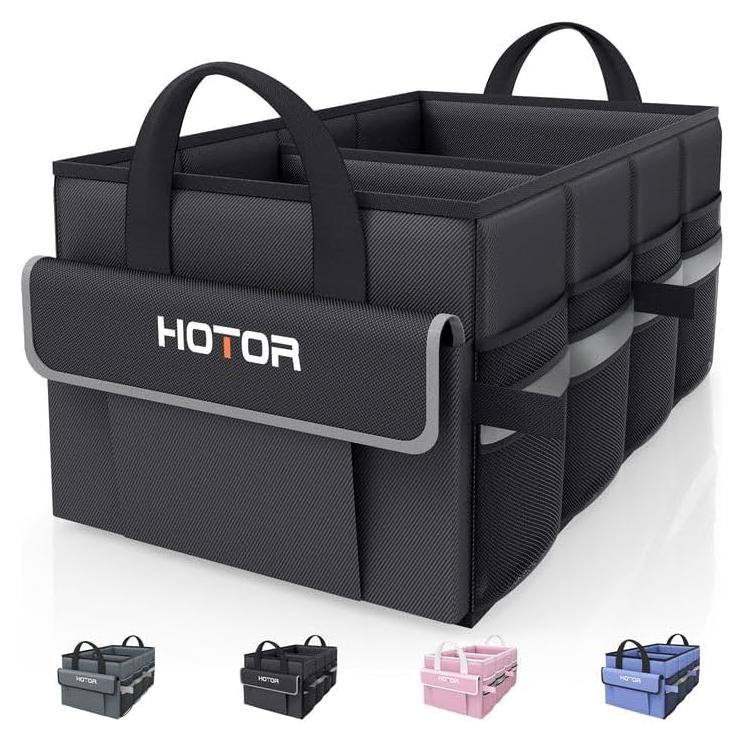 Organizador de Maletero HOTOR US11062 - Plegable, 46L, Negro
