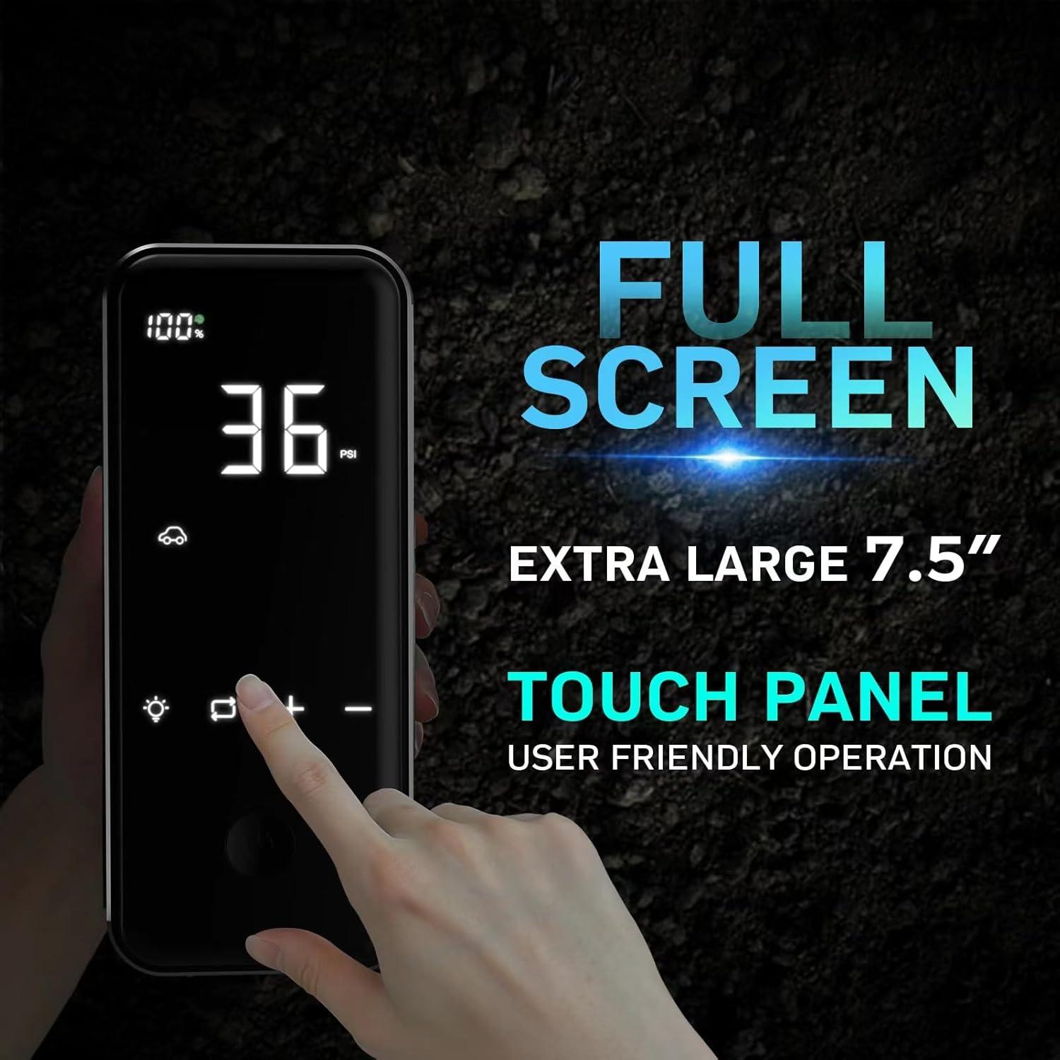 Compresor de Aire DENVIX Inflador Portátil 15000mAh 45W