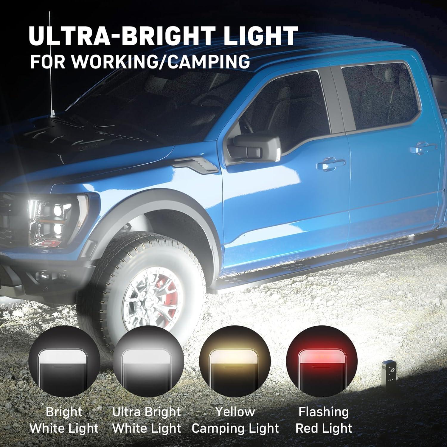 Compresor de Aire DENVIX Inflador Portátil 15000mAh 45W