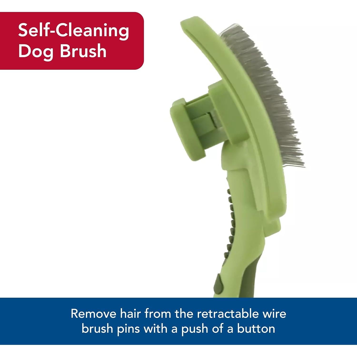 Cepillo Deshedding Autolimpiante Coastal Pet para Perros - Pequeño