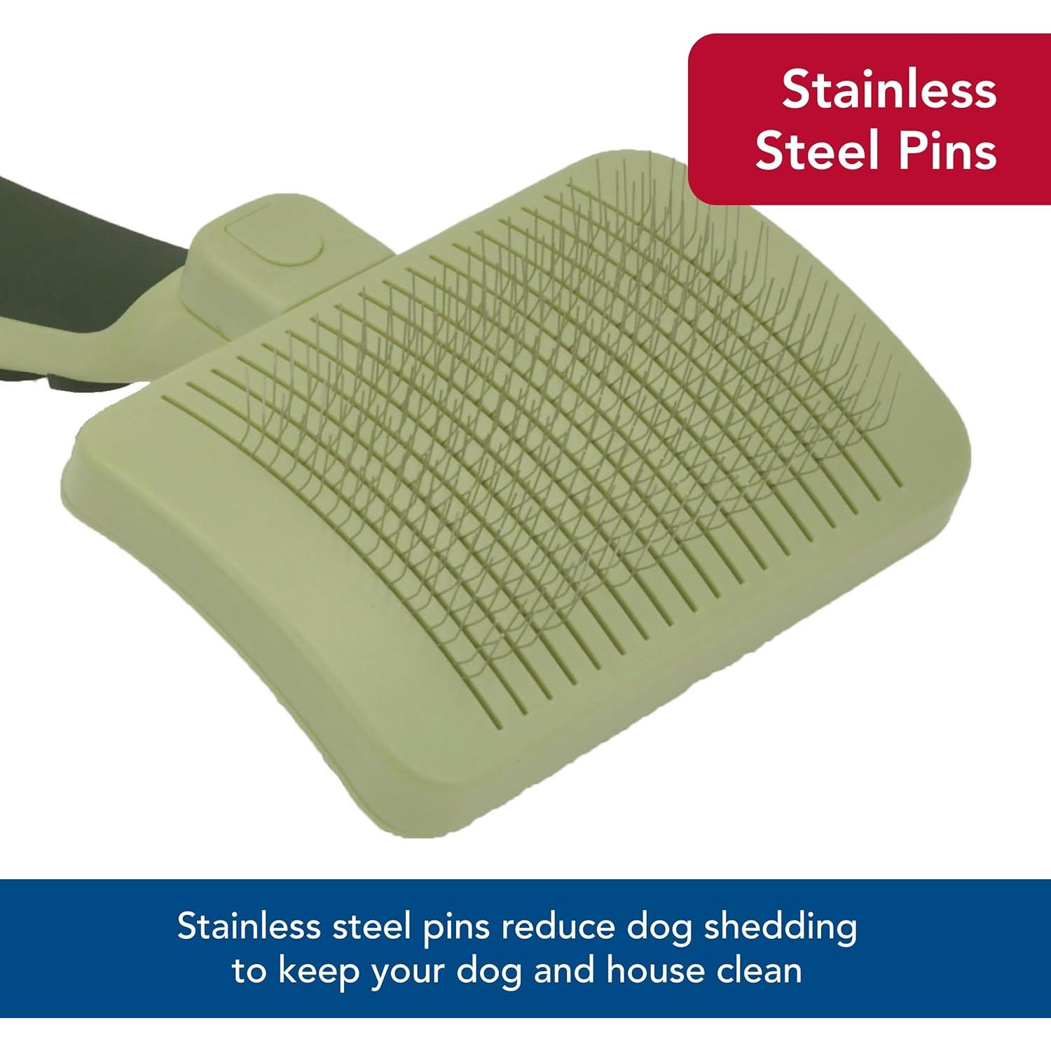 Cepillo Deshedding Autolimpiante Coastal Pet para Perros - Pequeño