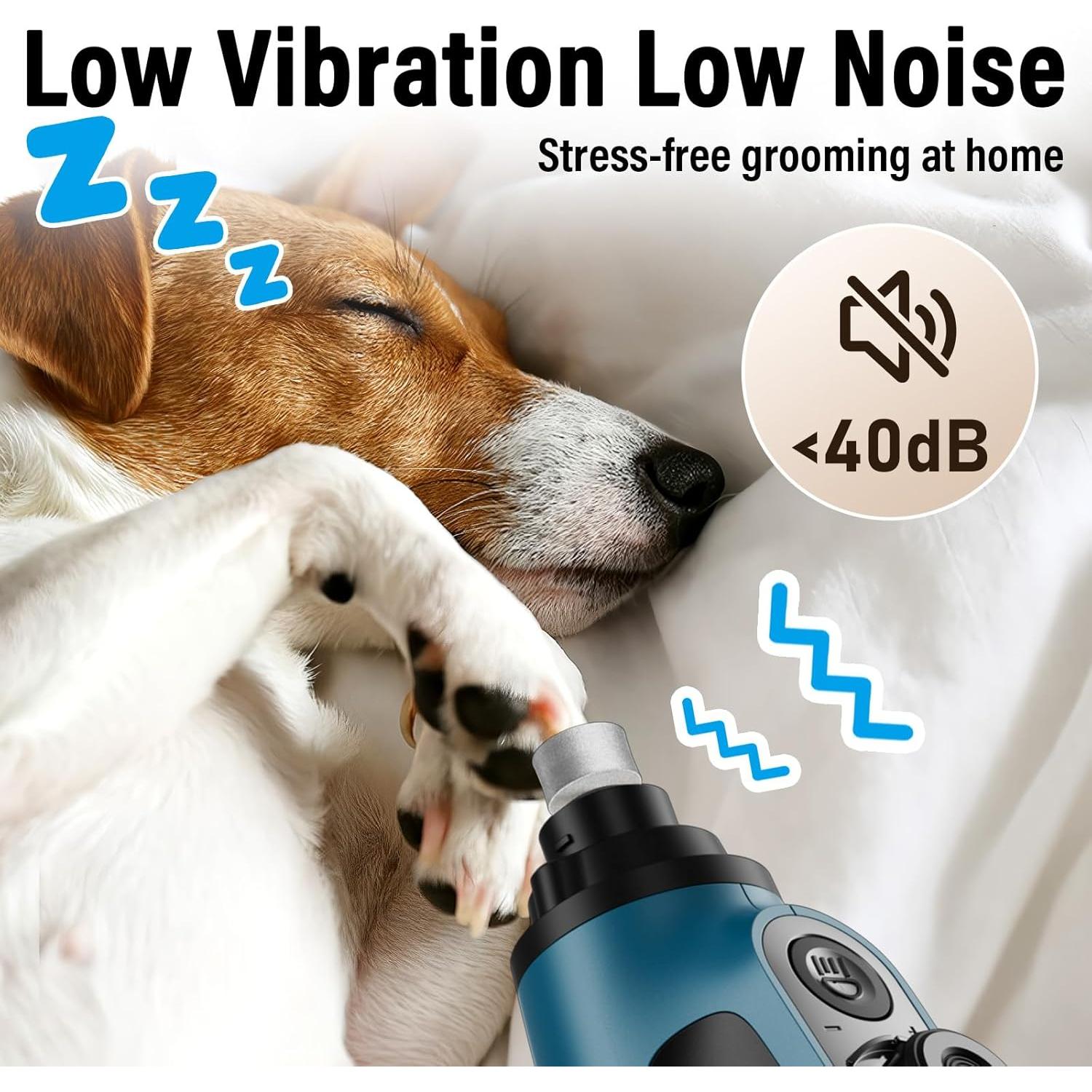 Molinillo de Uñas Eléctrico Casfuy N90 6 Velocidades LED