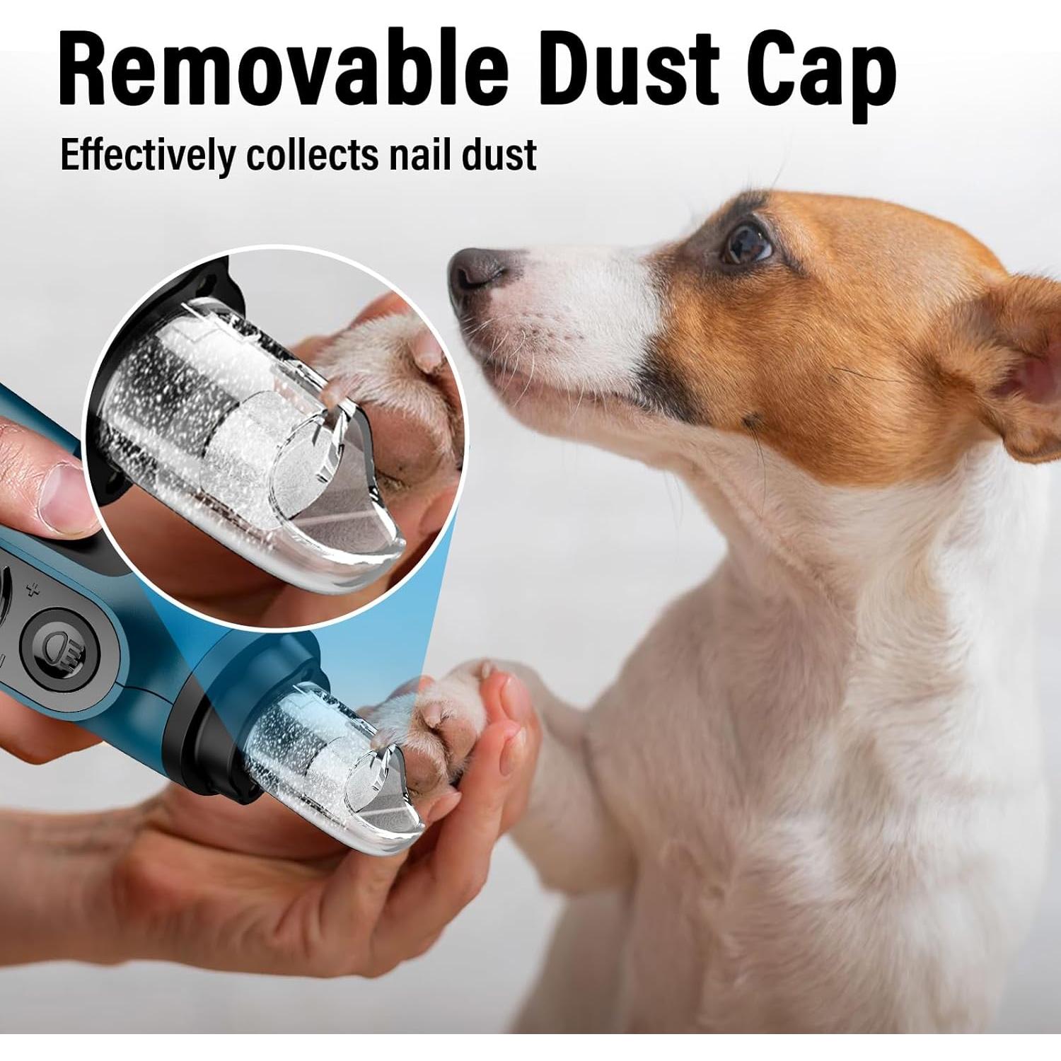 Molinillo de Uñas Eléctrico Casfuy N90 6 Velocidades LED