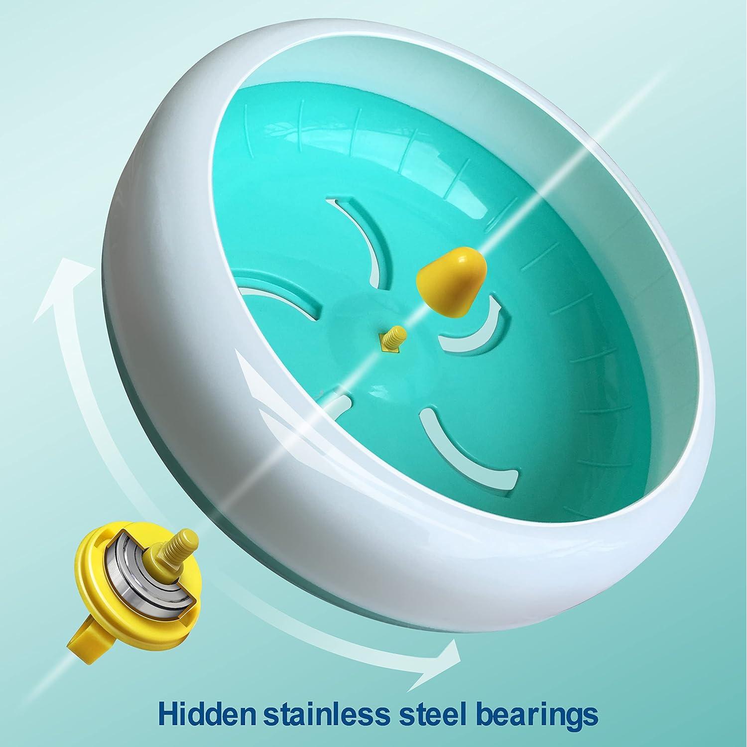 Rueda Silenciosa para Hámster 7" Azul A - lazYYzal