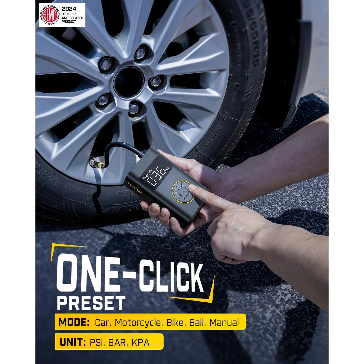 Inflador de Neumáticos Fanttik X9 Pro 150 PSI Portátil