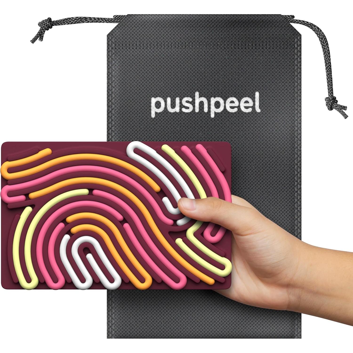 Tablero de Actividad Sensorial Pushpeel 11 Cuerdas Silicona 3+