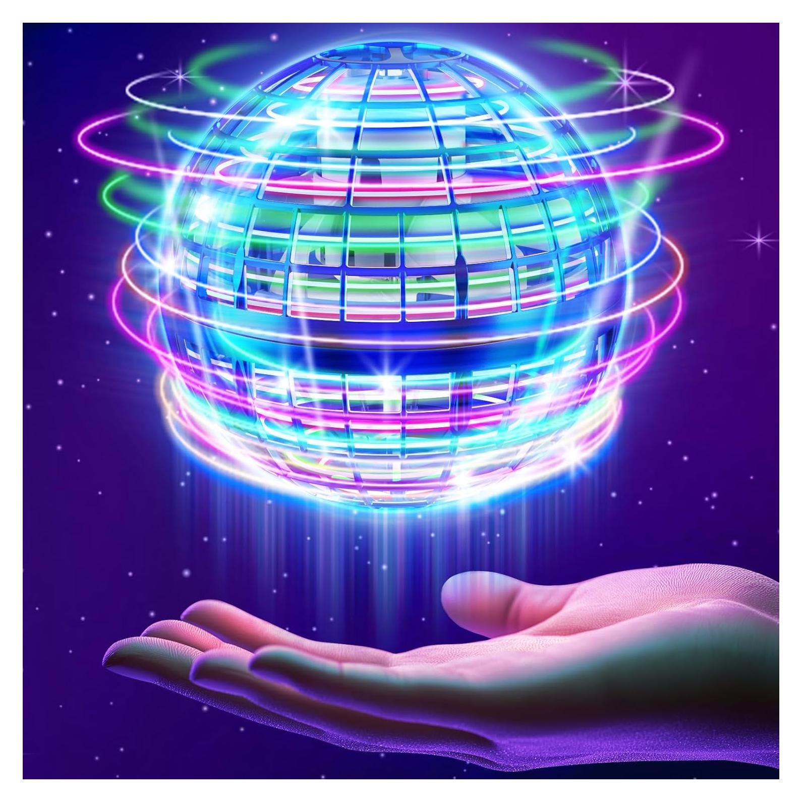 Bola Orbital Voladora DONGGUAN TSM006 Azul Juguete Dron RGB