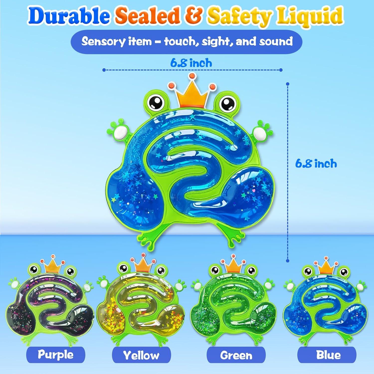 Juguetes Sensoriales UIIOPJIOM Rana Saltarina 2 Piezas 18.3cm