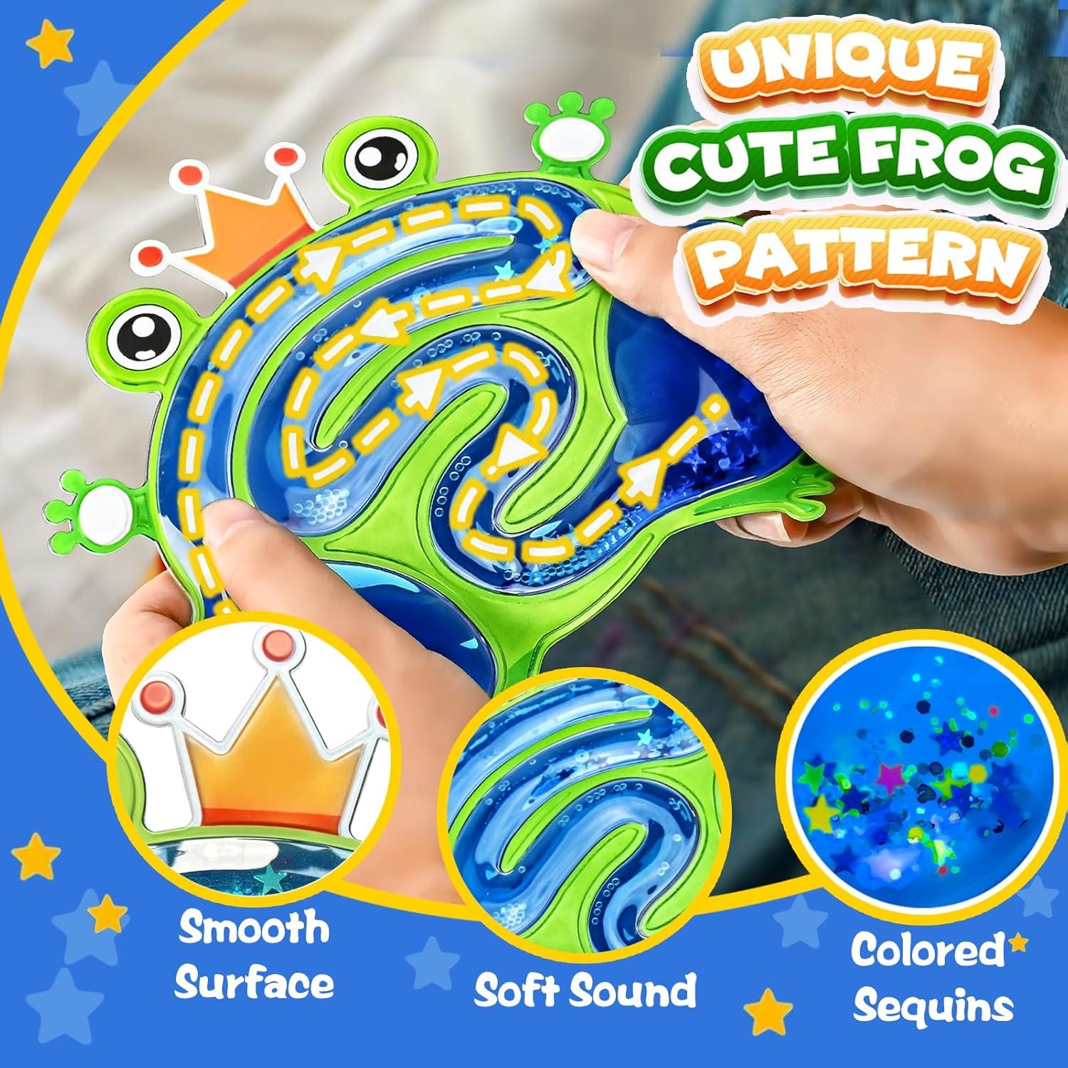 Juguetes Sensoriales UIIOPJIOM Rana Saltarina 2 Piezas 18.3cm