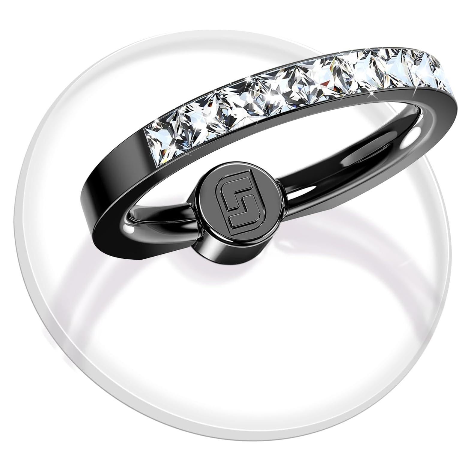 Soporte de Anillo para Teléfono Jsoerpay 2 Pcs Transparente