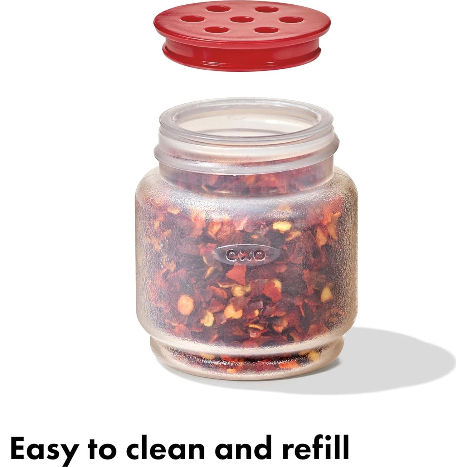 Set de Especiero y Botella de Squeeze OXO Outdoor 7 Piezas