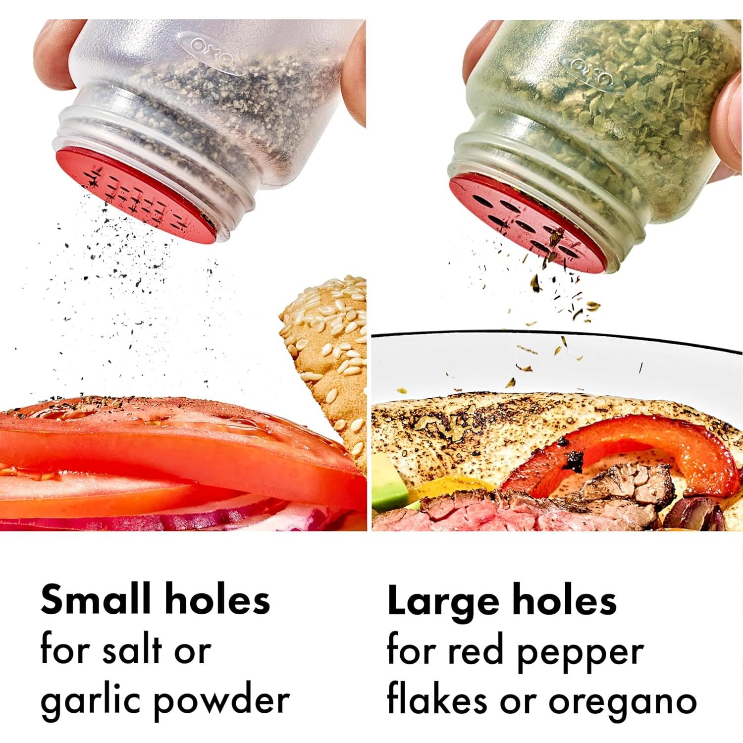 Set de Especiero y Botella de Squeeze OXO Outdoor 7 Piezas