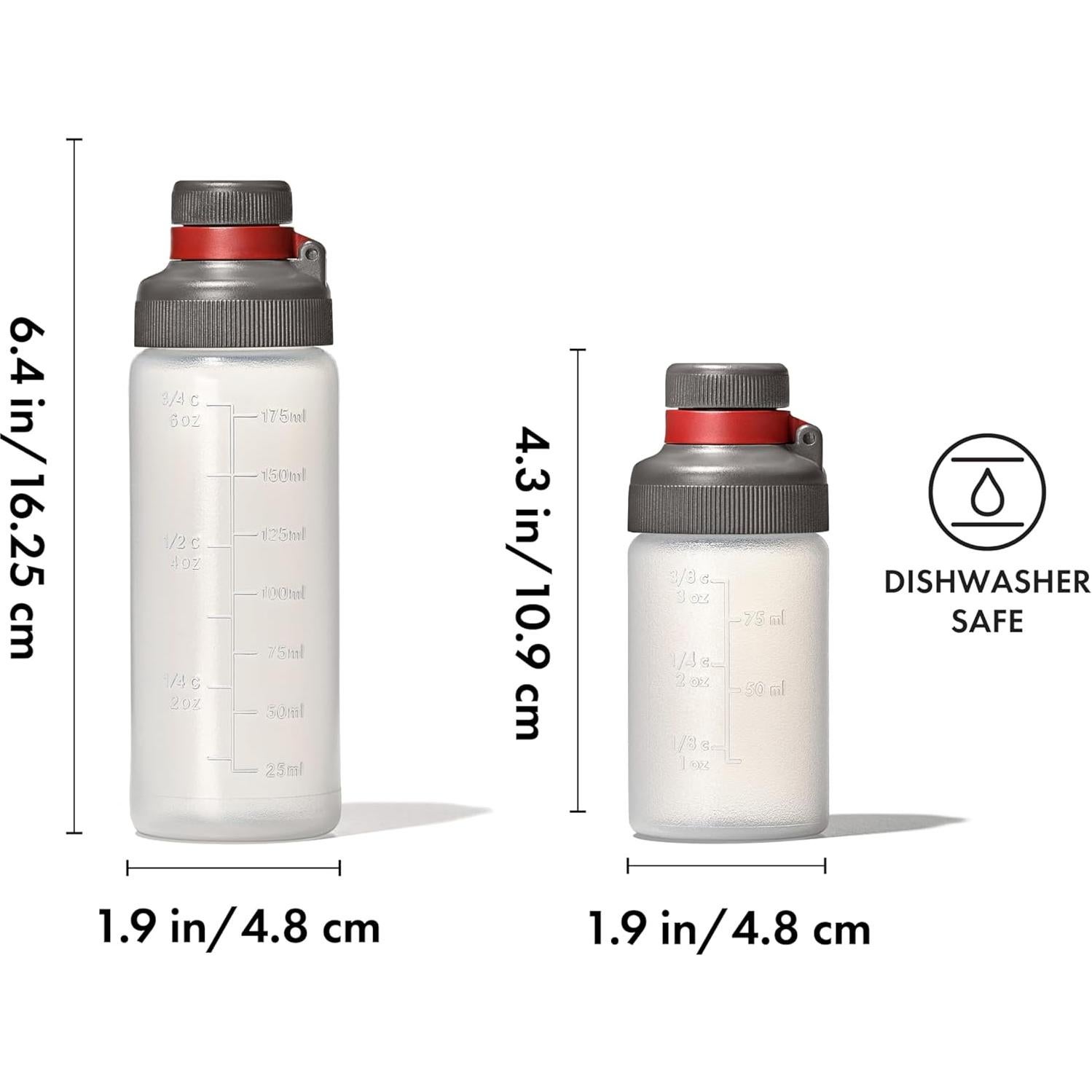 Set de Especiero y Botella de Squeeze OXO Outdoor 7 Piezas