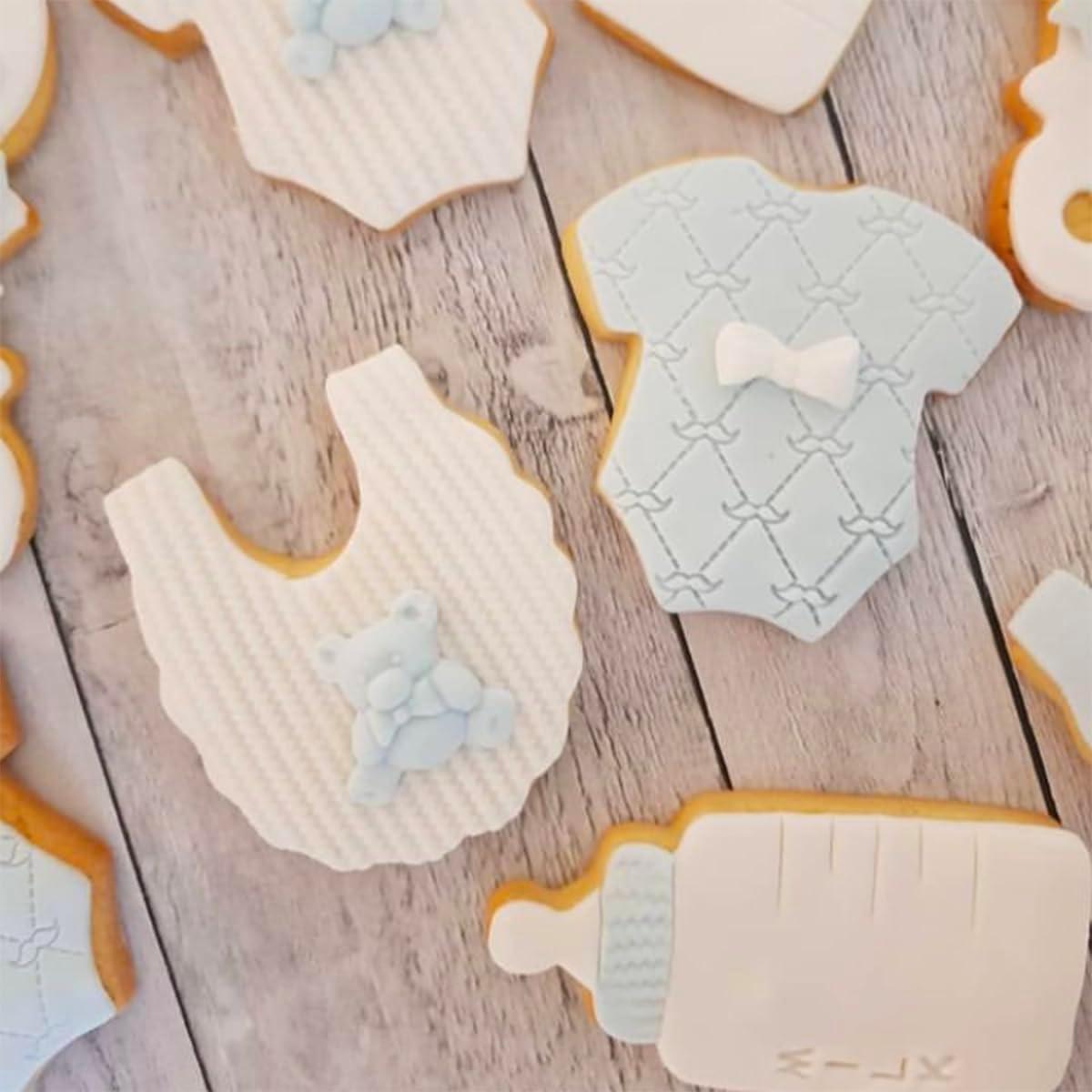 Juego de Cortadores de Galletas Baby Shower Kanehosi 7 Piezas