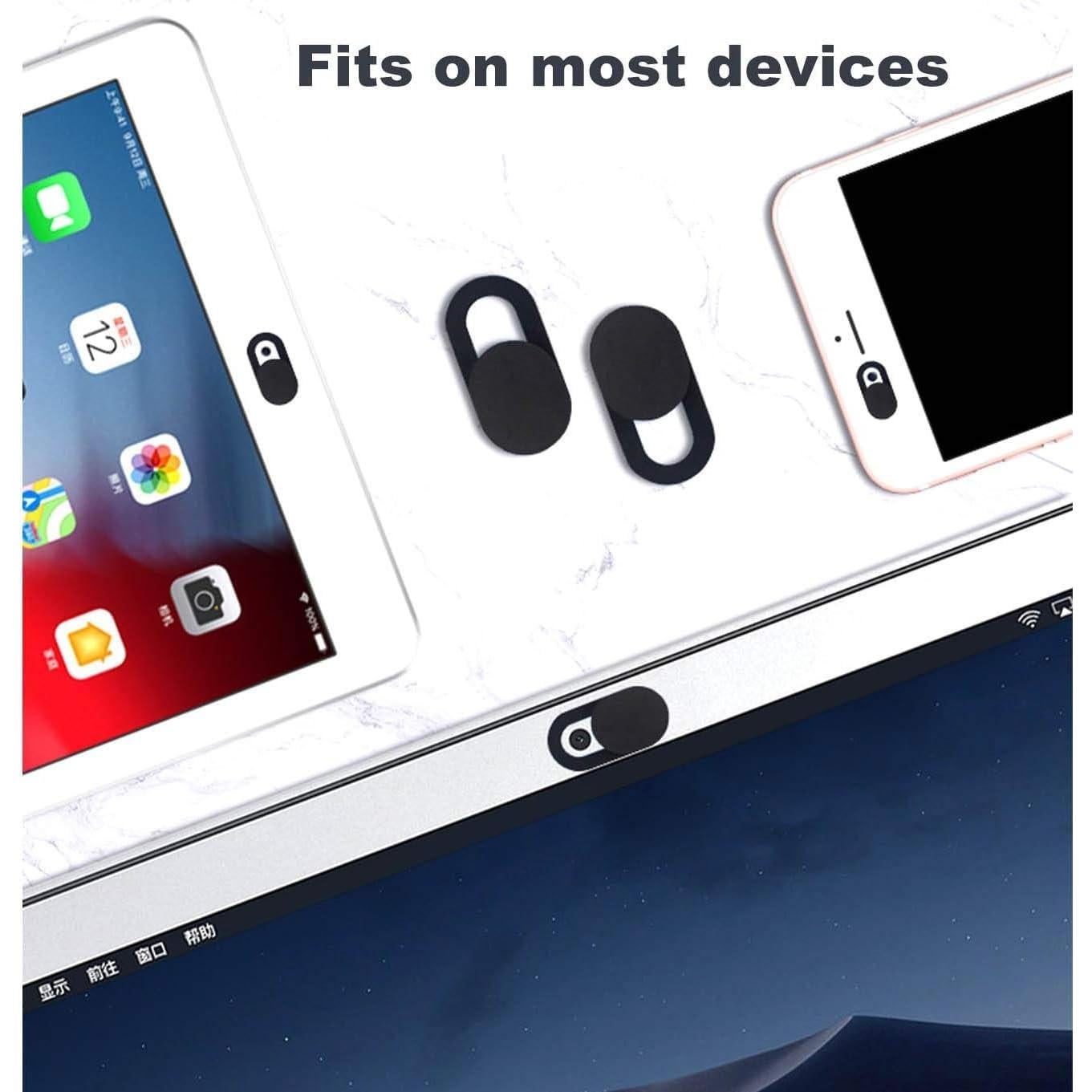 Cubierta deslizante para cámara de laptop CaseHQ - Paquete de 12