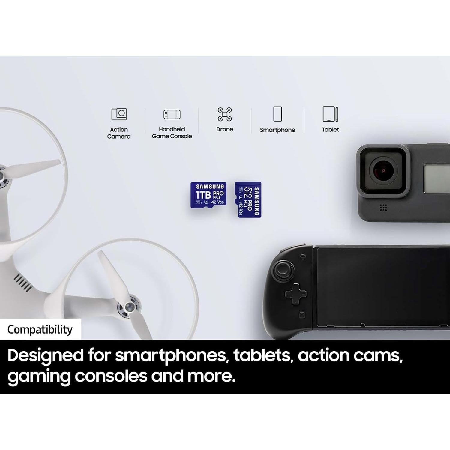 Tarjeta microSD Samsung PRO Plus 128GB UHS-I 180MB/s