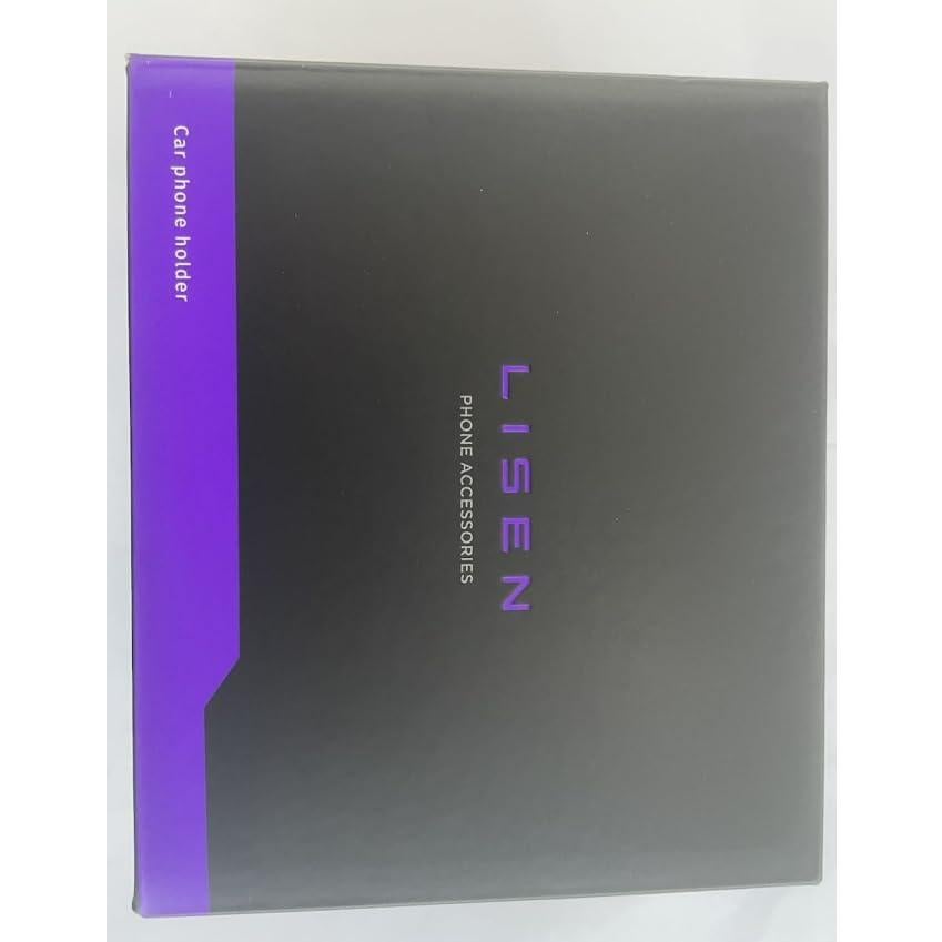 Soporte para Teléfono CD LISEN Ajustable para Coche - Negro