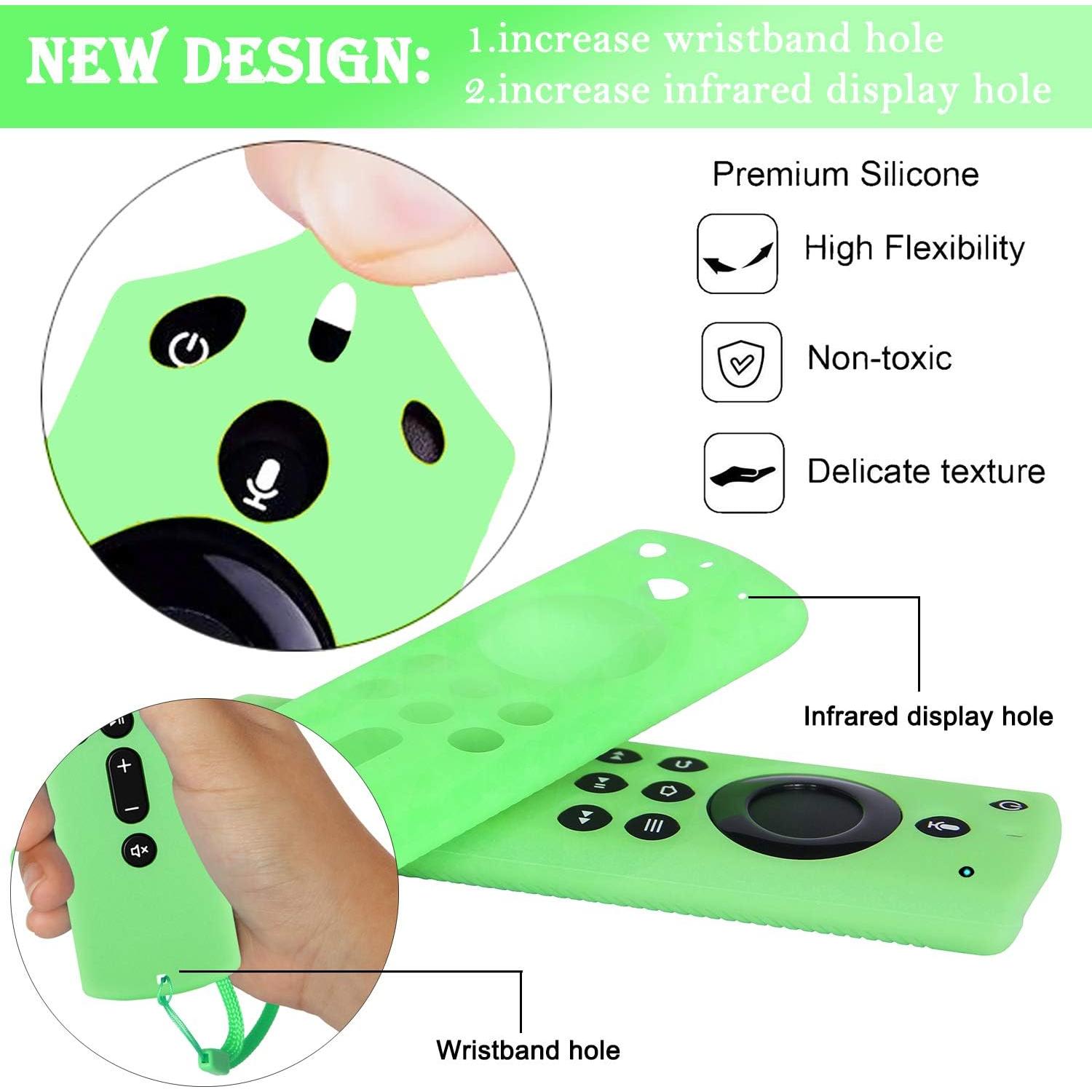 Funda de Silicona Pinowu para Control Remoto Fire TV Stick 4K