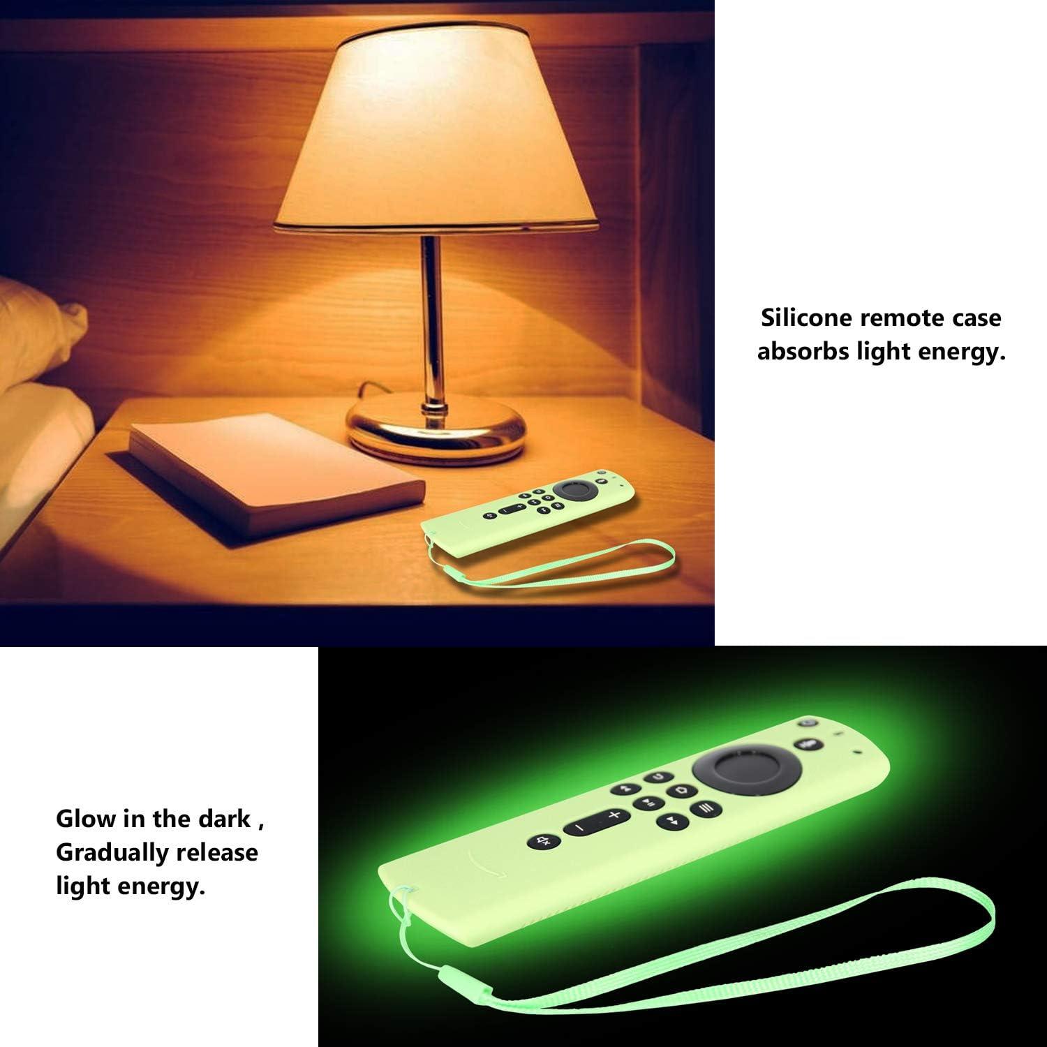 Funda de Silicona Pinowu para Control Remoto Fire TV Stick 4K