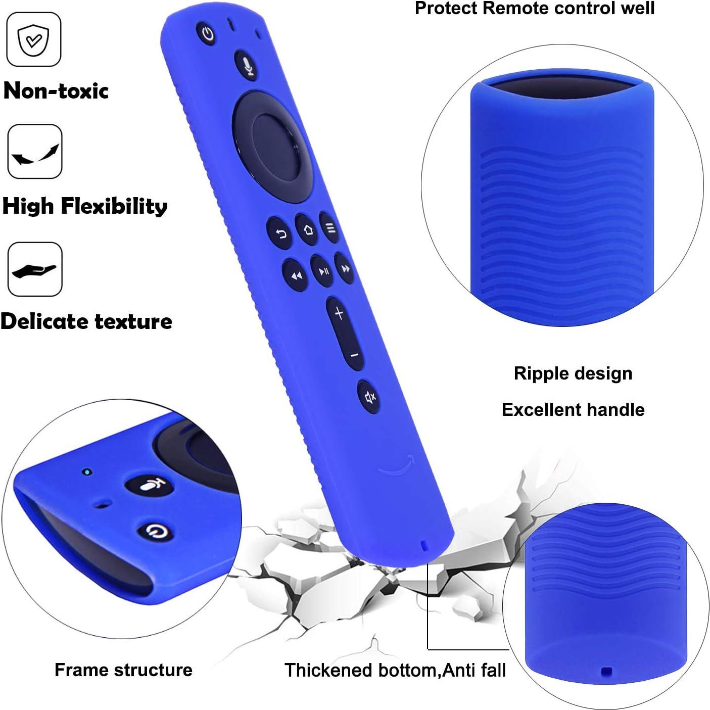 Funda de Silicona Pinowu para Control Remoto Fire TV Stick 4K