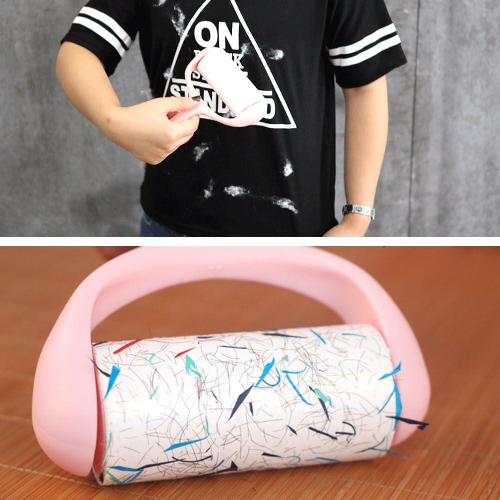 Rodillo Adhesivo YQMAJIM para Pelo de Mascotas con 4 Recargas