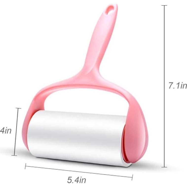 Rodillo Adhesivo YQMAJIM para Pelo de Mascotas con 4 Recargas