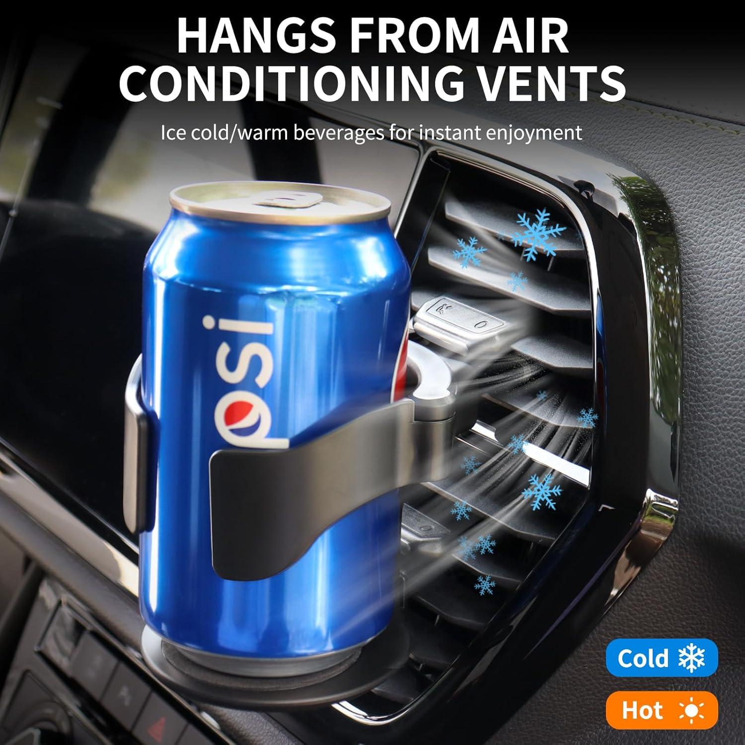 Soporte para Tazas de Auto QIIYCCE B1101 Ajustable 7.62 cm