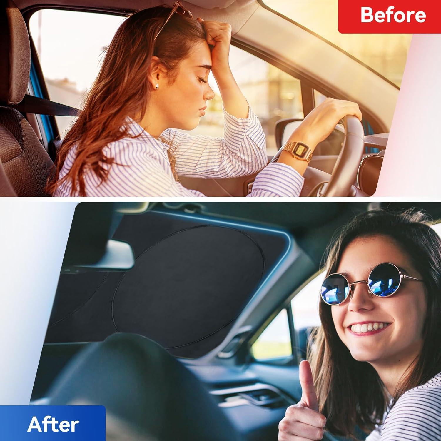 Protector Solar para Parabrisas ARANA 150x74 cm Ajustable UV