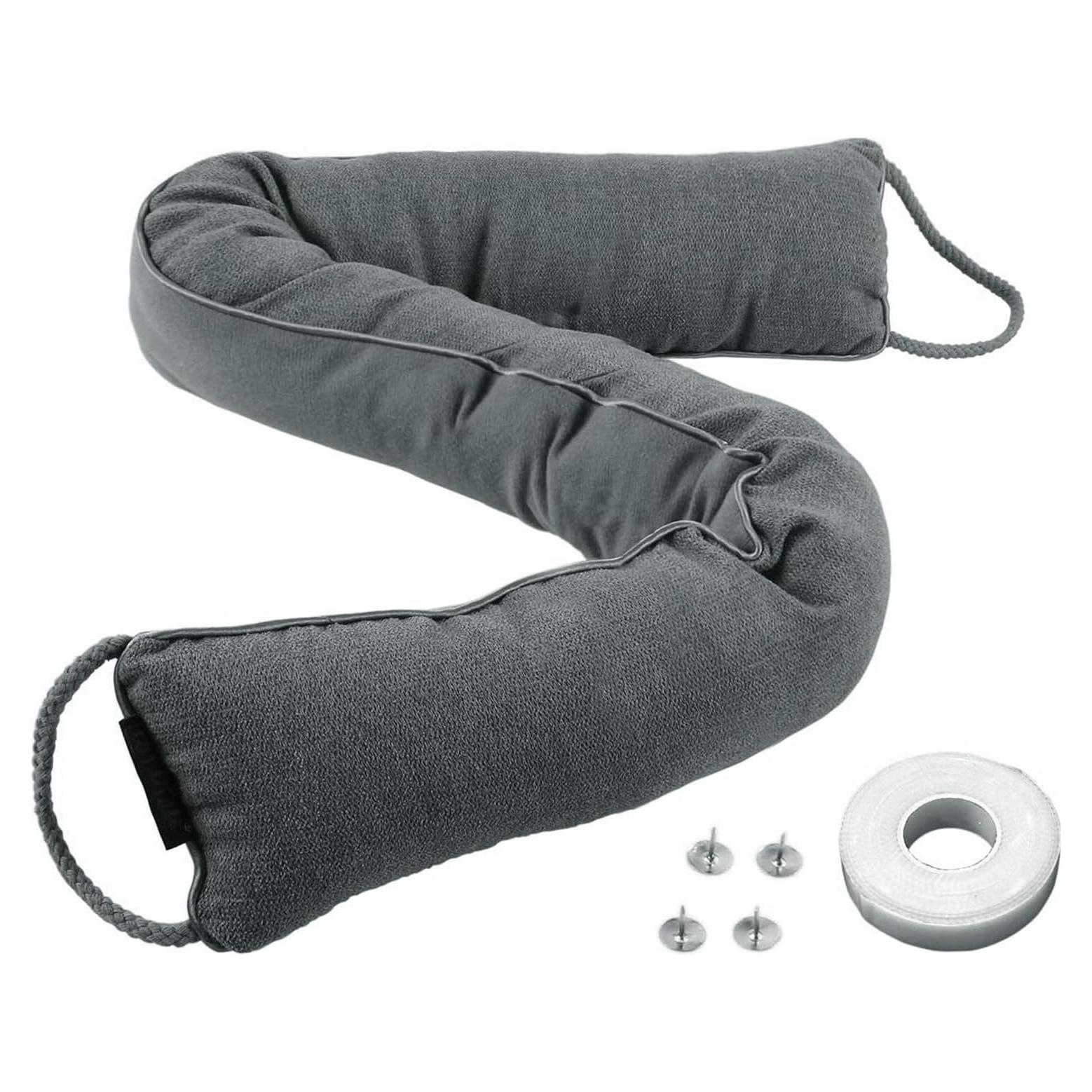 Tapón de Corrientes de Aire Hibate 91cm Gris - Bloqueador Eficaz