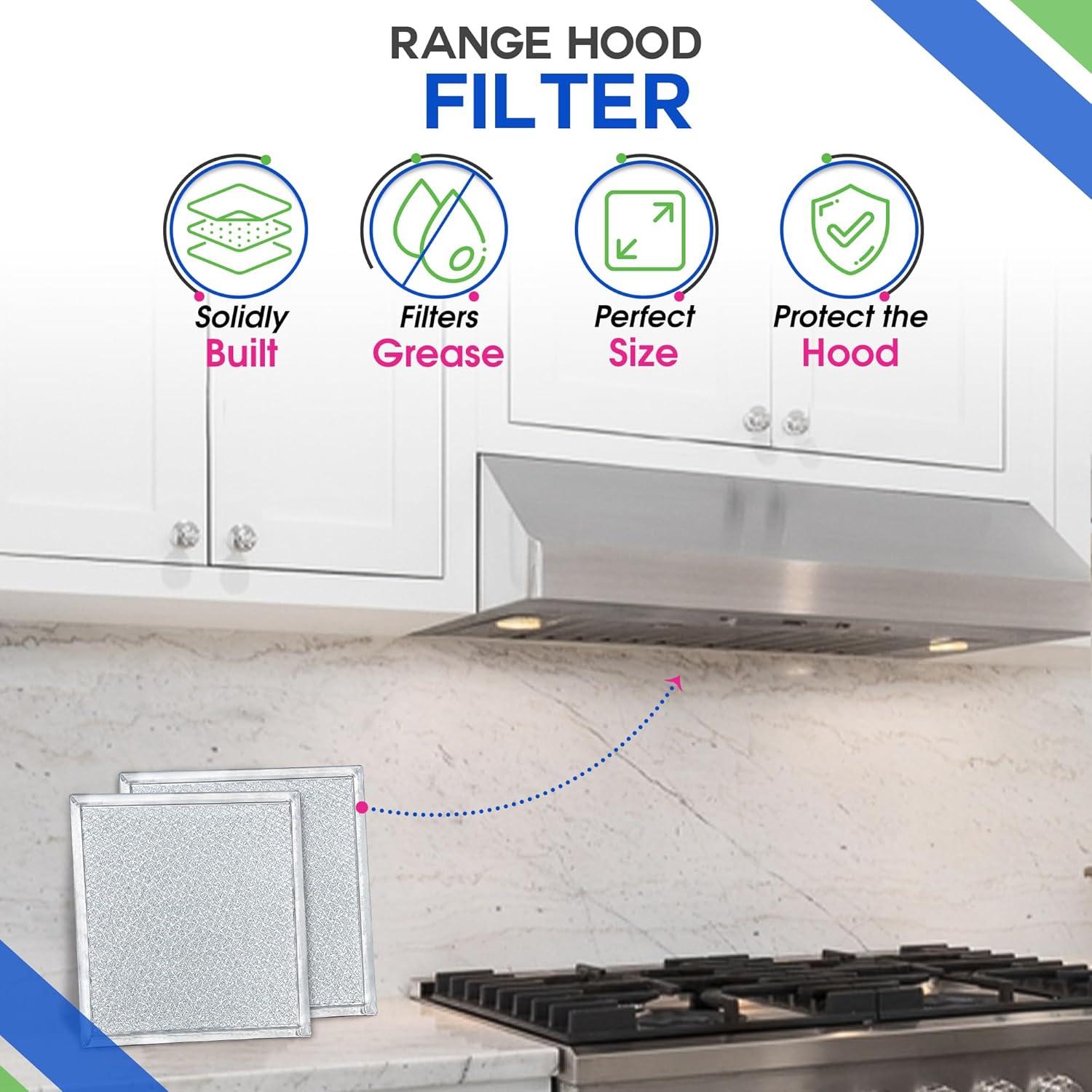 Filtro de Ventilación Bagean BCC024600 20.3x20.3 cm Aluminio