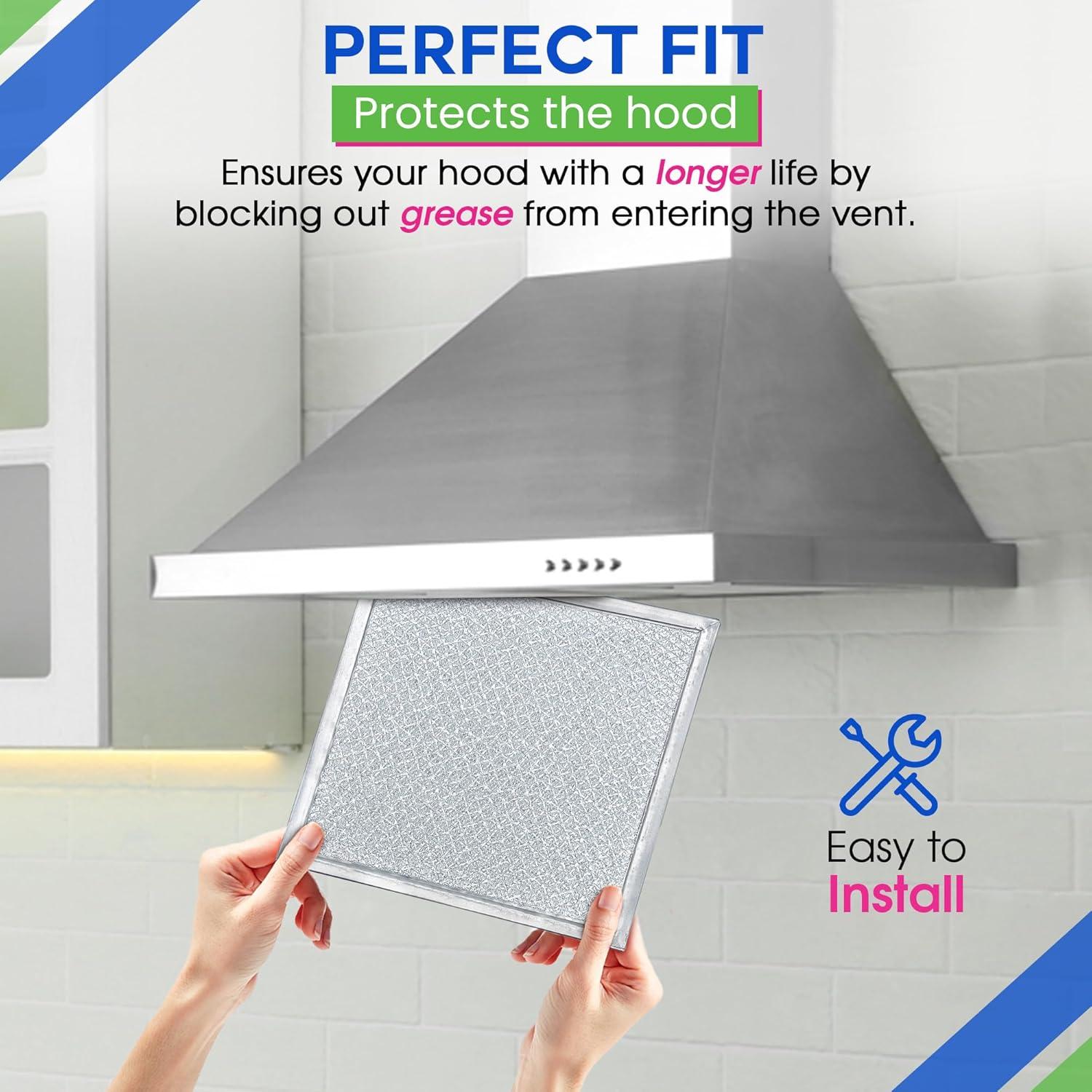 Filtro de Ventilación Bagean BCC024600 20.3x20.3 cm Aluminio